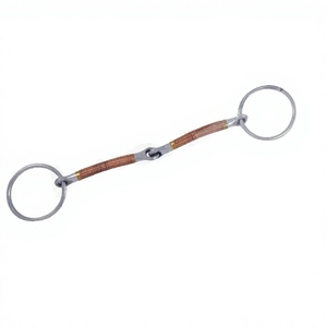 Bocado de Acero Inoxidable con Anillo Suelto y Boquilla de Hierro Dulce de 12.5cm, Marca RIAZ JAMAL INTEL, para Entrenamiento de Equitación - Product Image 5