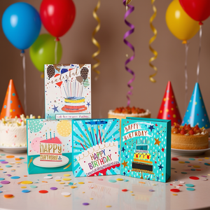 Borsa Regalo Ilan 30x42x12 Cm Decorazioni per Feste di Compleanno - Product Image 3