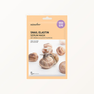 Mascarilla Facial Funcional Miracleare Snail Elastin Serum Mask 23ml en Bolsa, Mascarilla Facial en Lámina - Product Image 2