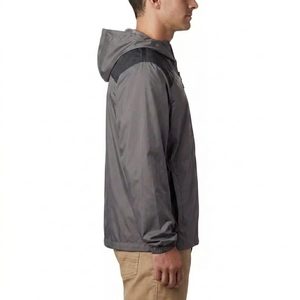 Men <b>Windbreaker</b> Jacket Lightweight Breathable Waterproof Windproof Outdoor Hooded Sports Running Hiking <b>Camping</b> Travel Jacket - Product Image 5