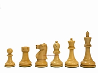 Jeu d'échecs de table en bois de qualité supérieure, série Fischer Spassky WCC 1972