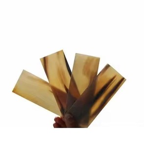 Plaques de corne de buffle naturelle en vrac, durables, de forme personnalisée, pour la fabrication artisanale de couteaux - Product Image 2