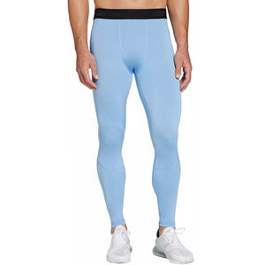 Ensemble de vêtements de sport pour hommes, 2 pièces, chemises de compression à manches longues et leggings longs jusqu'aux chevilles, pour la salle de sport, la remise en forme et l'entraînement, ensemble Rah Guard et leggings pour hommes - Product Image 2
