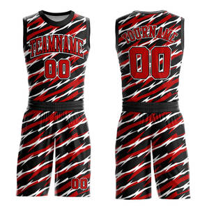 Uniforme de basket-ball personnalisé avec nom d'équipe imprimé, livraison rapide, sublimation, fabricant en gros, uniforme de basket-ball unisexe - Product Image 1