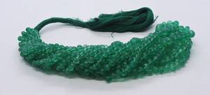 Cuentas de ónix verde natural de forma irregular tipo rondel de 3.5-5.5 mm, cuentas de ónix verde de 16 pulgadas, cuentas de ónix tipo rondel para la fabricación de joyería. - Product Image 3
