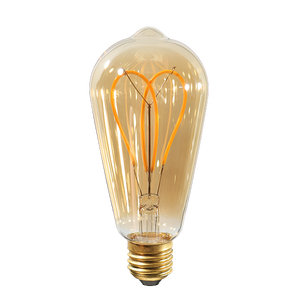 Vitson หัวใจ LED เอดิสัน246171 ST64 E26 2200K 3W-HEART สไตล์กอร์ - Product Image 6