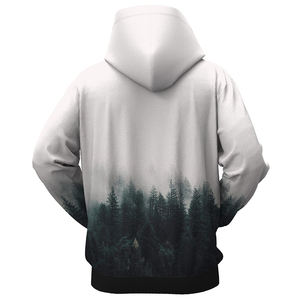 Sweat-shirts personnalisés en sublimation 100 % coton pour hommes, automne, haute qualité, grandes tailles, respirants. - Product Image 5