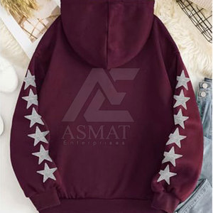 Sudadera con Capucha para Mujer, Informal, para Uso Diario, con Pedrería Brillante, Cierre Completo, Manga Larga, 2026 - Product Image 6