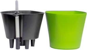 Maceta superventas para decorar el hogar y el jardín, maceta cuadrada corta de 18 con plástico de alta calidad - Product Image 5