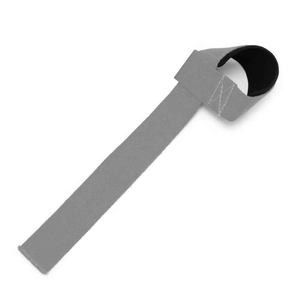 Sangle de levage réglable en coton personnalisée antidérapante pour fitness, musculation, entraînement, avec logo personnalisé, pour l'entraînement des poignets et des poids - Product Image 1