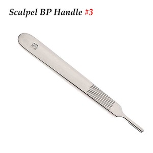 MayoMed High-quality reusable surgical scalpel blades made of thickened German stainless steel No. 3 CE ISO Certified - Product Image 1