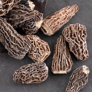 Champignons Morchella noirs biologiques sauvages séchés 10 kg crus naturels - Product Image 6