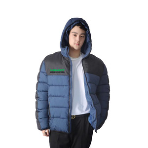 Tech Wear Reflective Puffer <b>Jacket</b> <b>Men</b> High Visibility Shiny Fabric Streetwear Windbreaker Tactical <b>Winter</b> Outerwear - Product Image 2
