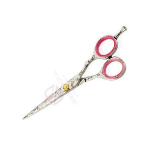 Ciseaux de coiffure de qualité supérieure |   Lames en acier inoxydable, repose-doigts et anneau en caoutchouc |   Qualité professionnelle, papier enduit pour des coupes fluides - Product Image 3