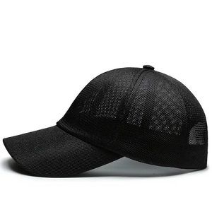 Custom Unisex Breathable Waterproof 6-Panel Trucker Baseball <b>Cap</b>-Hip Hop Style - Product Image 3