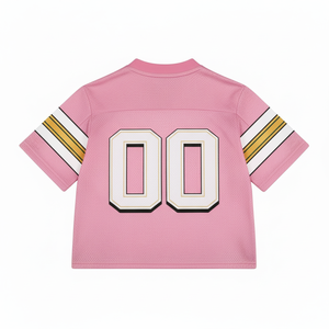 เสื้อฟุตบอลอเมริกันแบบสั่งทำ OEM 2026 พิมพ์ลายตามต้องการ ทรงบ็อกซี่ แห้งเร็ว ระบายอากาศได้ดี เสื้อฟุตบอลขายส่ง - Product Image 2