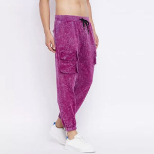 Pantalon homme effet délavé, disponible en différentes couleurs, fabrication professionnelle, dernière mode, pantalon homme délavé pour un usage décontracté. - Product Image 3