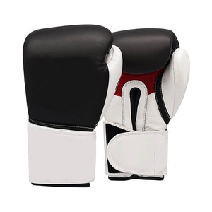 RTS Wholesale Price Premium Quality Custom Logo Pure <b>Leather</b> Boxing Gloves Professional Training And Sparring Gloves AS-BG-4743 - Product Image 1