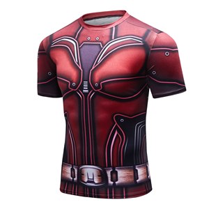 เสื้อยืดโอเวอร์ไซส์แบบสั่งทำพิเศษสำหรับผู้ชาย ลายพิมพ์ซับลิเมชั่น แห้งเร็ว ระบายอากาศได้ดี สไตล์สตรีทแวร์ เหมาะสำหรับใส่แฟชั่นฤดูร้อน - Product Image 2