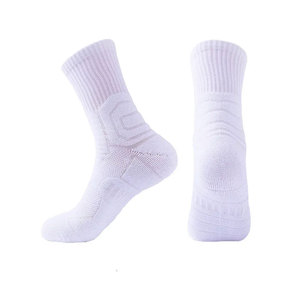 Unisex Premium Custom Polyester <b>Wool</b>-Liner Anti-Slip Casual Crew <b>Socks</b> Winter Outdoor Soccer Workouts-Geometric Pattern Cuff - Product Image 3
