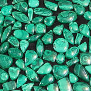 Lot de cabochons en malachite naturelle, vente en gros de pierres précieuses en malachite pour la création - Product Image 4