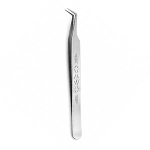 Pinzas para Pestañas SHEARS BEAUTY de Acero Inoxidable Antiestáticas Duraderas con Puntas Dentadas/Lisas/Estriadas de 10 mm, Herramienta de Manicura de Precisión - Product Image 1