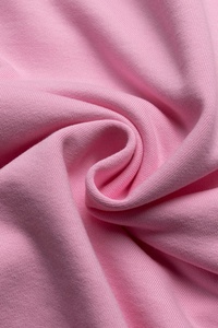 Sweat-shirt décontracté unisexe rose uni à col rond, coupe classique, tricoté 100% coton respirant 260g, imprimé par transfert thermique - Product Image 4