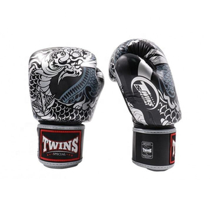 Guantes de Boxeo de Entrenamiento Rao Craft Exports, Cuero Genuino, Impresión Digital, Logotipo Personalizado, Cierre de Gancho y Bucle, Correa de Muñeca Ajustable - Product Image 1