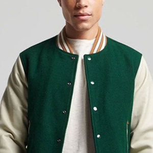 New Arrival Custom Plain Dyed <b>Men</b> Varsity Jackets Fashionable Varsity Jackets for <b>Men</b> Breathable <b>Men</b> Varsity Jackets - Product Image 3