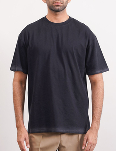 Camiseta de Hombre, Corte Regular, 100% Algodón, Tejido de Punto, Cuello Redondo, Manga Corta, Color Sólido, Estilo Casual, 200 Gramos, con Estampado, Estilo Urbano - Product Image 3