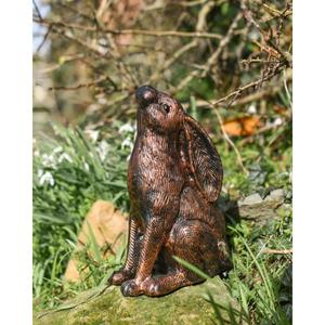 <b>Easter</b> Decoration Bronze Rabbit Sculpture Low Moq Customizable Antique Large Ears Rabbit <b>Ornament</b> For Garden Decor - Product Image 4