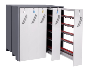 5 Drawers Vertical <b>Tool</b> Storage Vault Rack for Industrial <b>Tool</b> Rooms And Workshops - Product Image 2