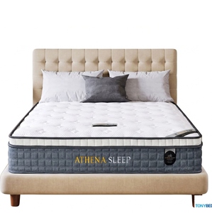 Colchón King Size con Muelles Ensacados de Diseño Moderno, Precio Directo de Fábrica, Colchón Grueso con Muelles, Compra al por Mayor, Listo para Enviar, Personalizado OEM ODM - Product Image 1