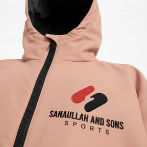 Custom <b>Men</b> Swim Parka <b>Jacket</b> <b>Long</b> Waterproof Winter Hooded Warm Team Sportswear Wholesale Supplier - Product Image 3