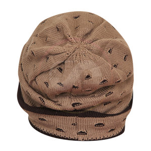 Premium Quality 100% Cotton Jacquard <b>Beanies</b> Hats Breathable <b>Waterproof</b> Custom Design Made in Pakistan Unisex Adults - Product Image 4
