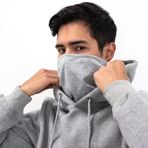 Heavyweight Streetwear Hoodie Premium Cotton Blank Sweatshirt Custom Logo Hooded Pullover for Men Women Wholesale Bulk - Product Image 5