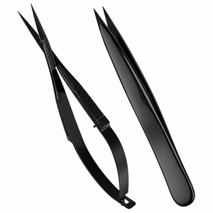 Ciseaux professionnels en acier inoxydable pour la mise en forme des sourcils et des extensions de cils, best-sellers, SEVETLANA - Product Image 1