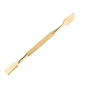 KAAMIR INSTRUMENTS Repousse-cuticules carré double face de qualité supérieure, durable, en acier inoxydable, réutilisable, outil de salon, logo personnalisé - Product Image 4