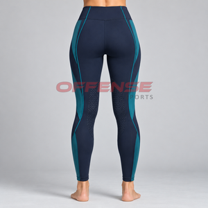 Pantalones de equitación para mujer diseñados con tela elástica, ajuste cómodo y costuras duraderas para el entrenamiento ecuestre diario. - Product Image 5