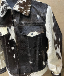 Chaqueta de Motera de Cuero Genuino con Pelo para Mujer, con Bolsillos, Diseño Personalizado, Fabricante 2026 - Product Image 6