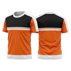 T-shirt à sublimation intégrale coupe moderne |   MR FOOTBALL Fournisseur de vêtements de sport |   Tailles adultes unisexes |   Léger et respirant à l'avant - Product Image 5