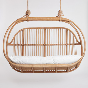 Rattan swinging chairs outdoor space seating wholesale supply <b>swing</b> hanging basket pod chair - Product Image 2