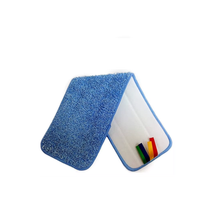 Recharge de balai serpillère professionnel en microfibre pour nettoyage à sec, compatible avec les supports de balai serpillère standard, garantit un nettoyage efficace à sec dans les maisons et les écoles - Product Image 1