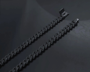 สร้อยคิวบาลิงค์เงินแท้ 925 ขนาด 18 มม. ประดับโมอิสซาไนต์สำหรับผู้ชาย สไตล์แร็ปเปอร์  ผ่านการทดสอบเพชร VVS พร้อมใบรับรอง GRA - Product Image 2