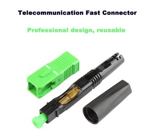 SC APC kết nối nhanh kết nối nhanh lĩnh vực chấm dứt chế độ đơn không đánh bóng để cài đặt cáp thả FTTH - Product Image 4