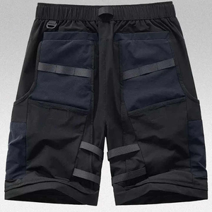 New Arrivals Multi Functional Pockets Men <b>Working</b> <b>Black</b> Shorts Water Proof ANSI Class 3 Quick Dry Breathable High Quality - Product Image 1