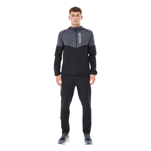 Conjunto Deportivo para Hombre con Capucha, Manga Larga, Bloques de Color, Secado Rápido, Poliéster Ligero, Ropa de Primavera, Fabricante OEM - Product Image 1