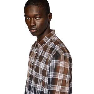 Camisa de Franela Casual de Invierno para Hombre, Camisas de Franela a Cuadros de Poliéster de Manga Larga de Alta Calidad al por Mayor, Transpirables, OEM - Product Image 5