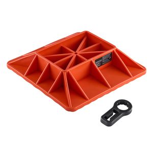 Base per Martinetto Sollevatore con Maniglia, 29,5 cm x 29,5 cm, Resistente, Capacità 3.175 kg, per Auto e Veicoli Agricoli - Product Image 6