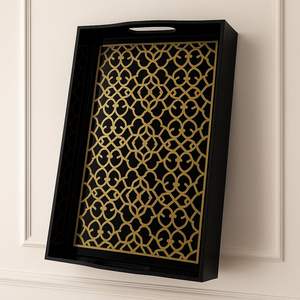 Premium MDF Printed Serving Tray Model 27 Enhances Dining Experience by Serving Food <b>Drinks</b> Coffee <b>Tea</b> Decorative Tray - Product Image 4